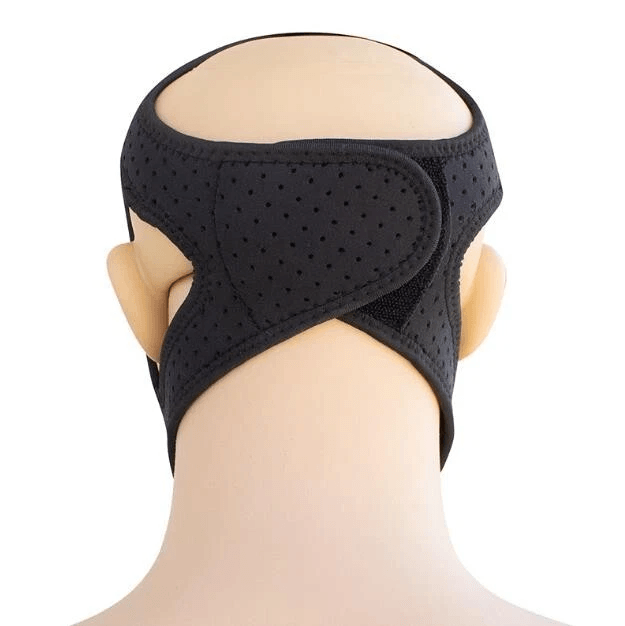 Sleep Apnea Chin Strap, Anti Snoring Jaw Support Solution, Adjustable Neoprene Face Lift Band for Quiet Sleep, V-Shape