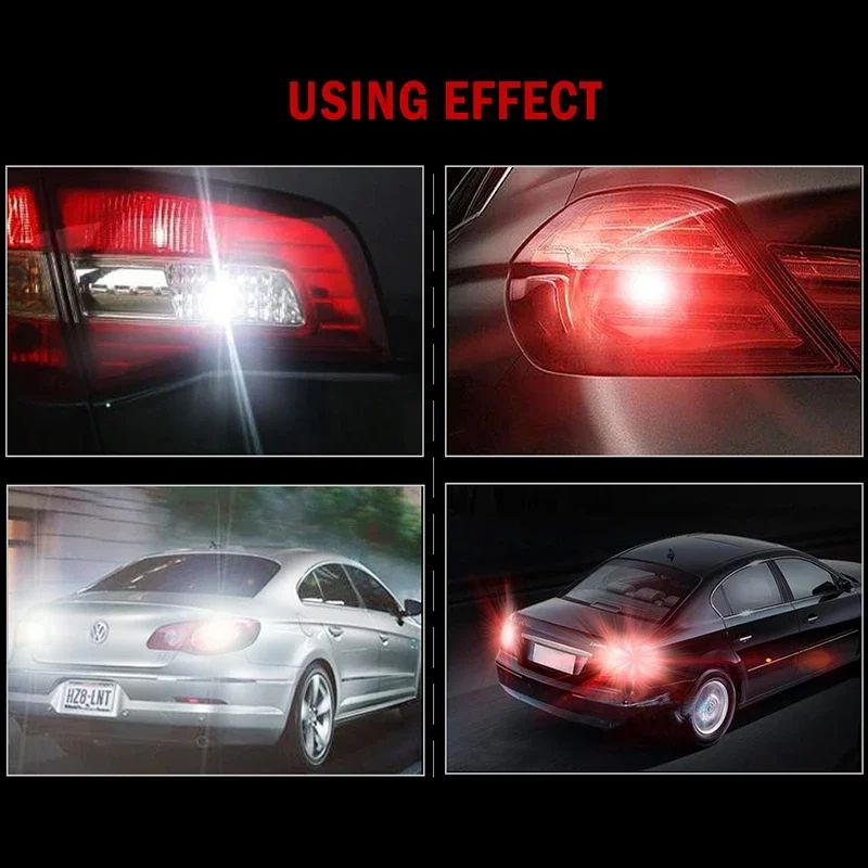 Premium 1157 LED Brake Light Bulb – Super Bright P21/5W BAY15D LED Car Bulbs