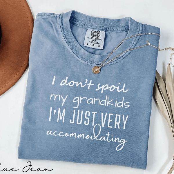 Funny Grandma Shirt I Dont Spoil My Grandkids Tee Gift