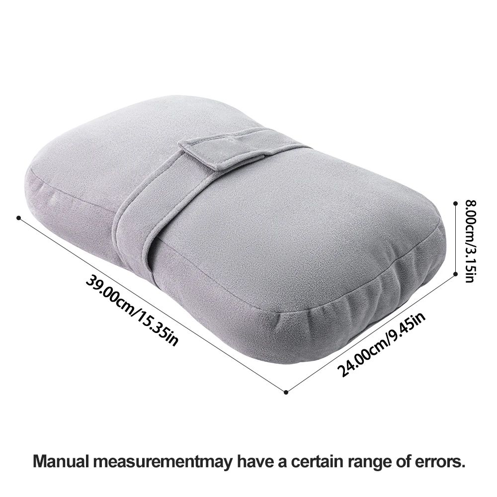 Adjustable Memory Foam Knee Pillow for Side Sleepers with Leg Support Strap