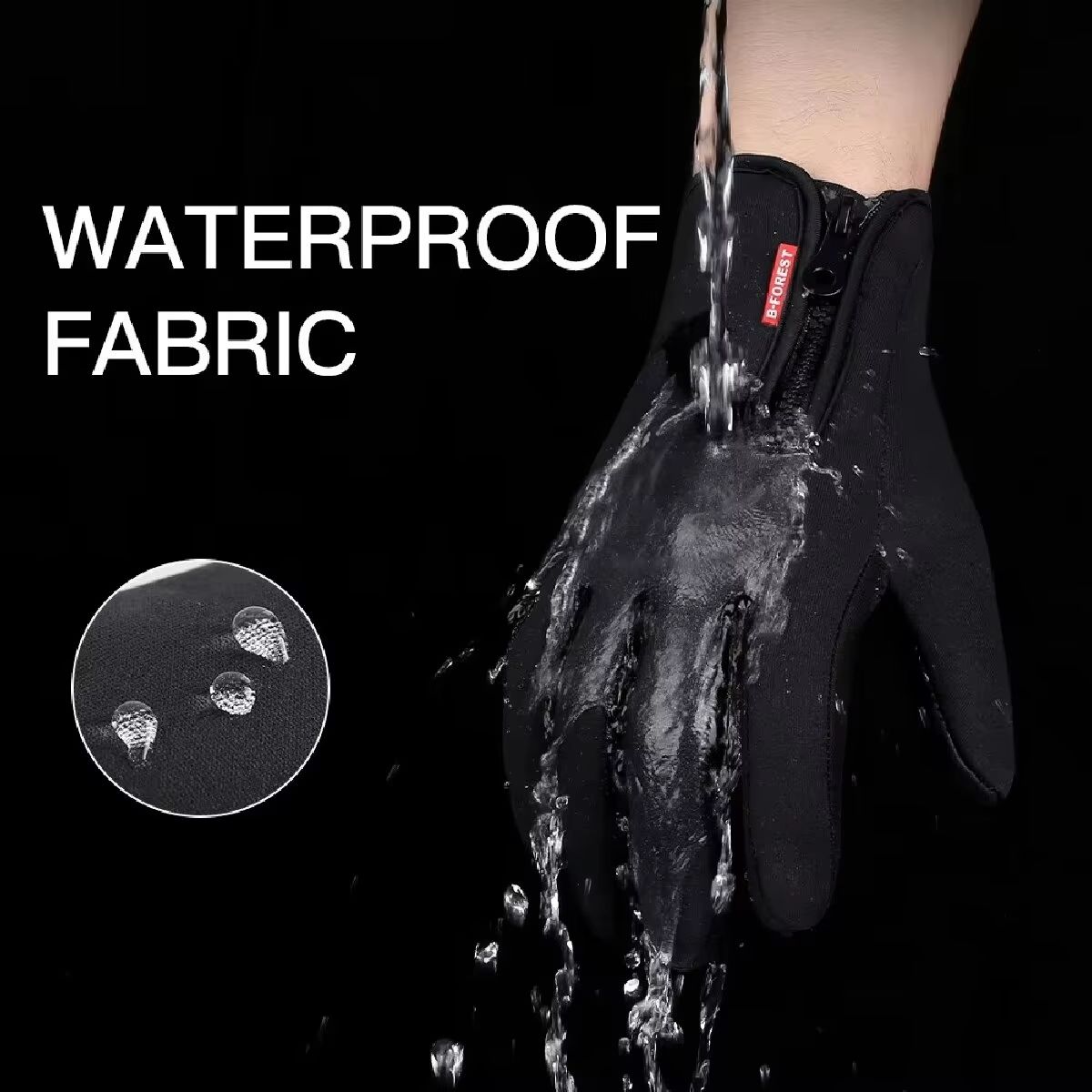 ArcticTouch touchscreen winter gloves – Unisex Waterproof, Windproof Cycling & Ski Gloves