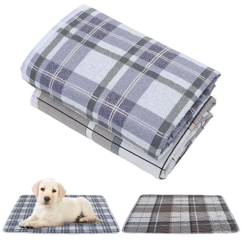 Dog Pee Pad Reusable Diaper Mat, Washable Puppy Training Pad, Urine Absorbent Mattress, Cat Bed, Car Seat Cover