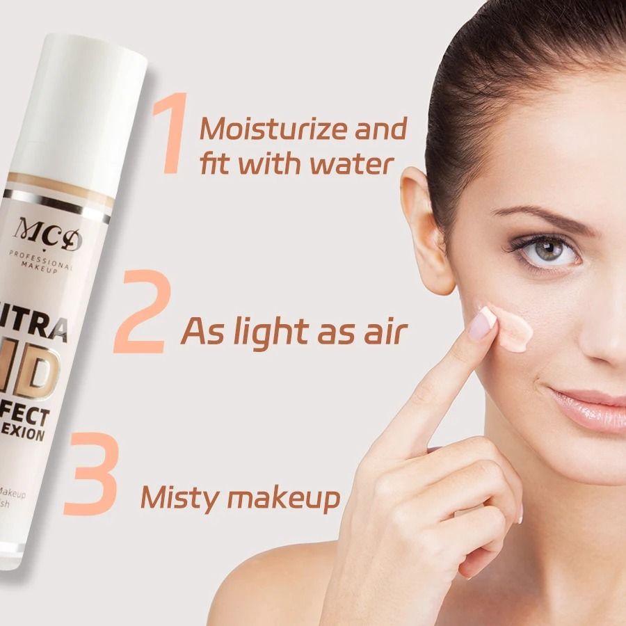 Full Coverage Liquid Foundation with Natural Matte Finish
