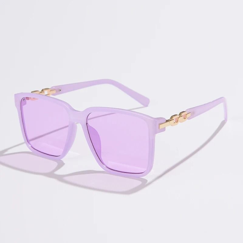 Womens Square Fashion Sunglasses with UV400 Protection