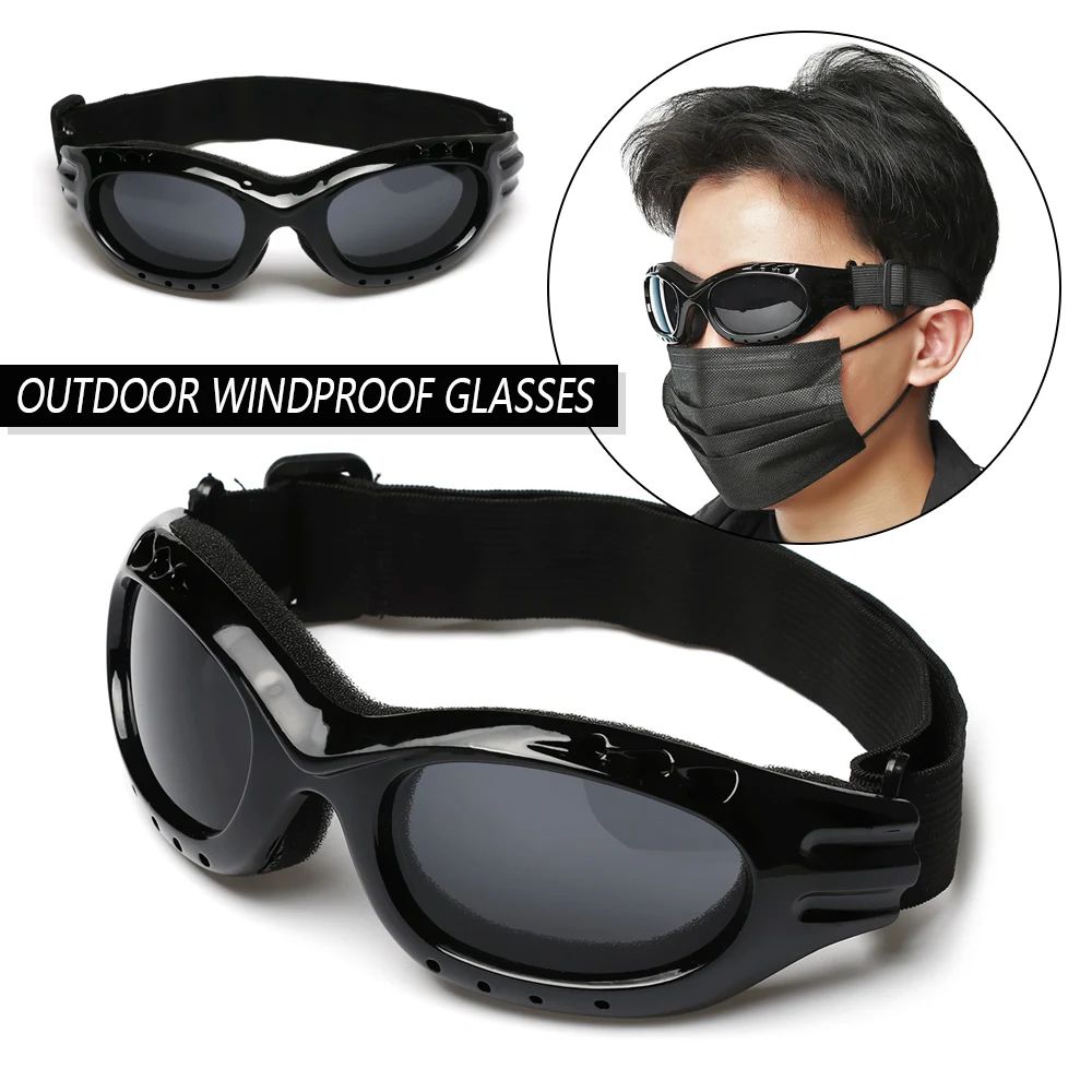 UV400 Windproof Anti-Fog Cycling & Ski Goggles for Men and Women