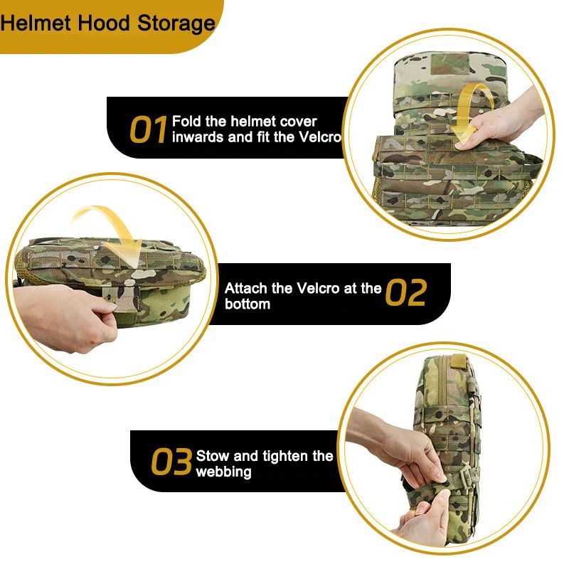 Tactical MOLLE Hydration Pack Pouch