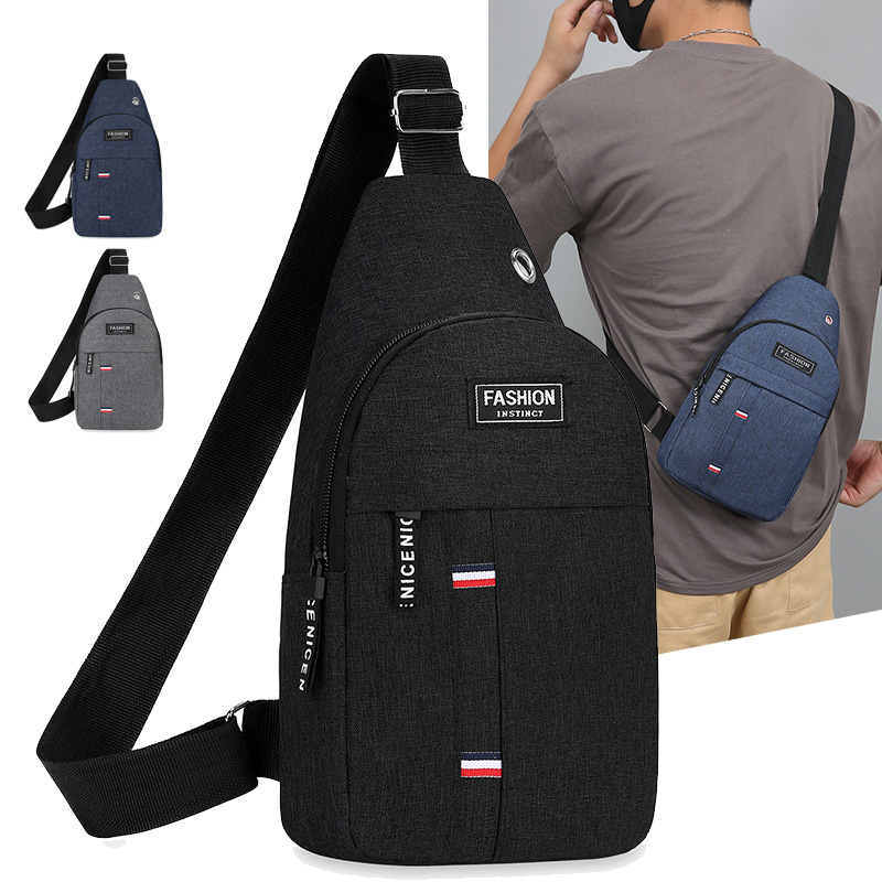 Mens Waterproof Fanny Pack with Large Capacity & Adjustable Strap