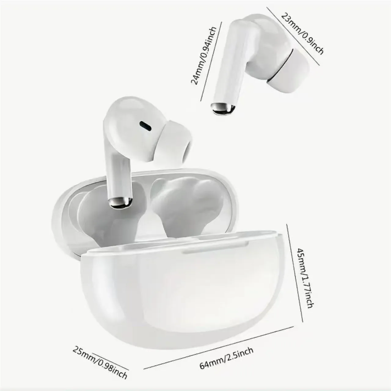 Wireless Bluetooth Earbuds with Mic and Noise Cancelling Sound
