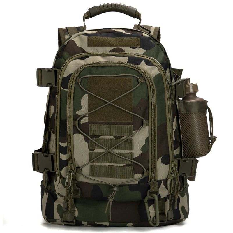 LQARMY 65L Tactical Backpack Large Capacity Military Hiking Rucksack