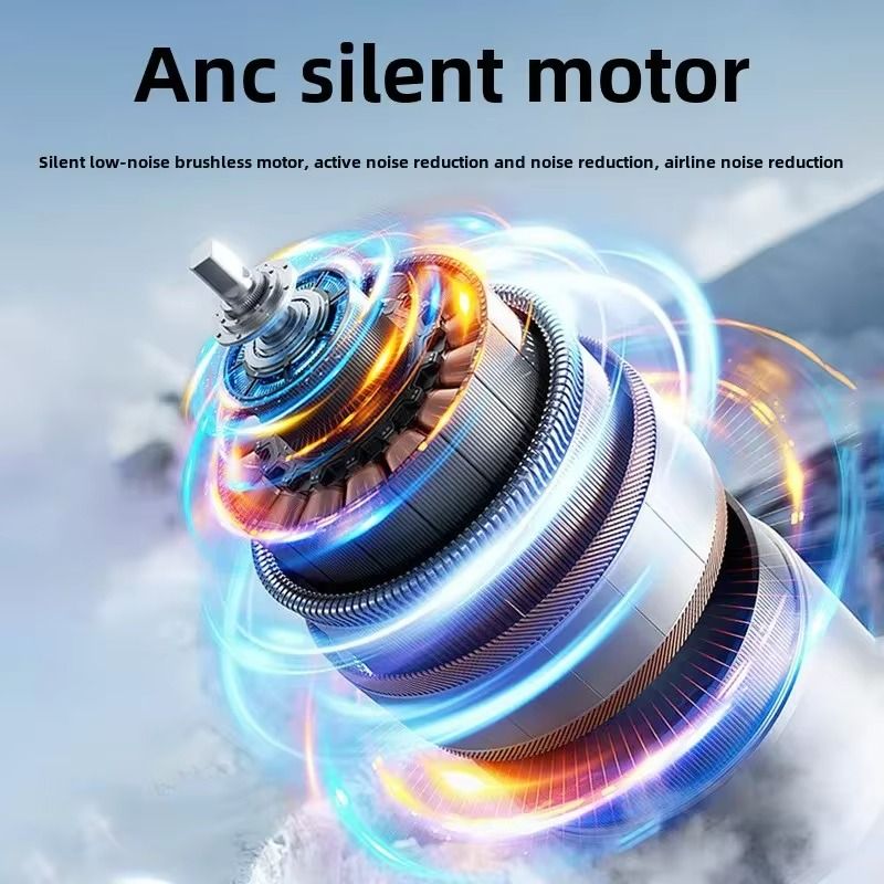 Ice Compress High Speed Cooling Fan USB Rechargeable Mini Handheld Fan