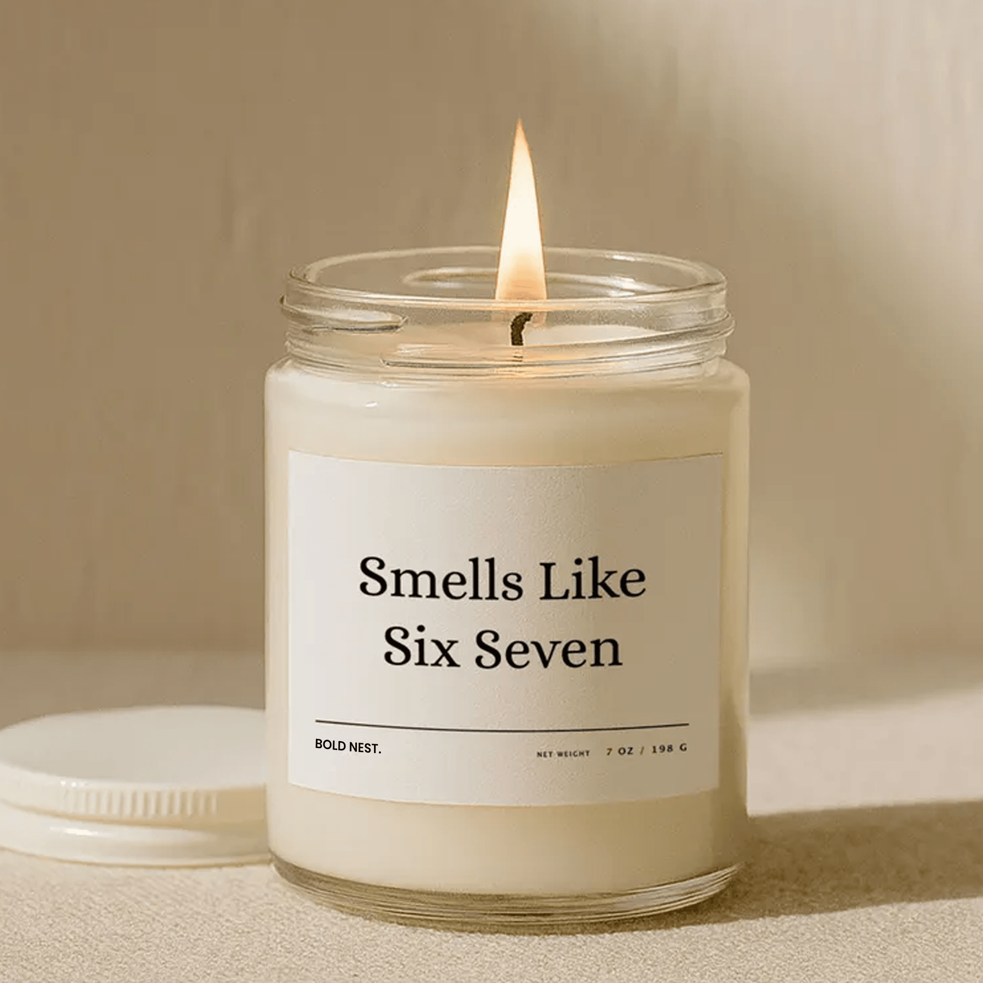 Funny Morning Chaos Candle Smells Like Running Late Candle Relatable Humor Gift Coworker Gift Funny Candle