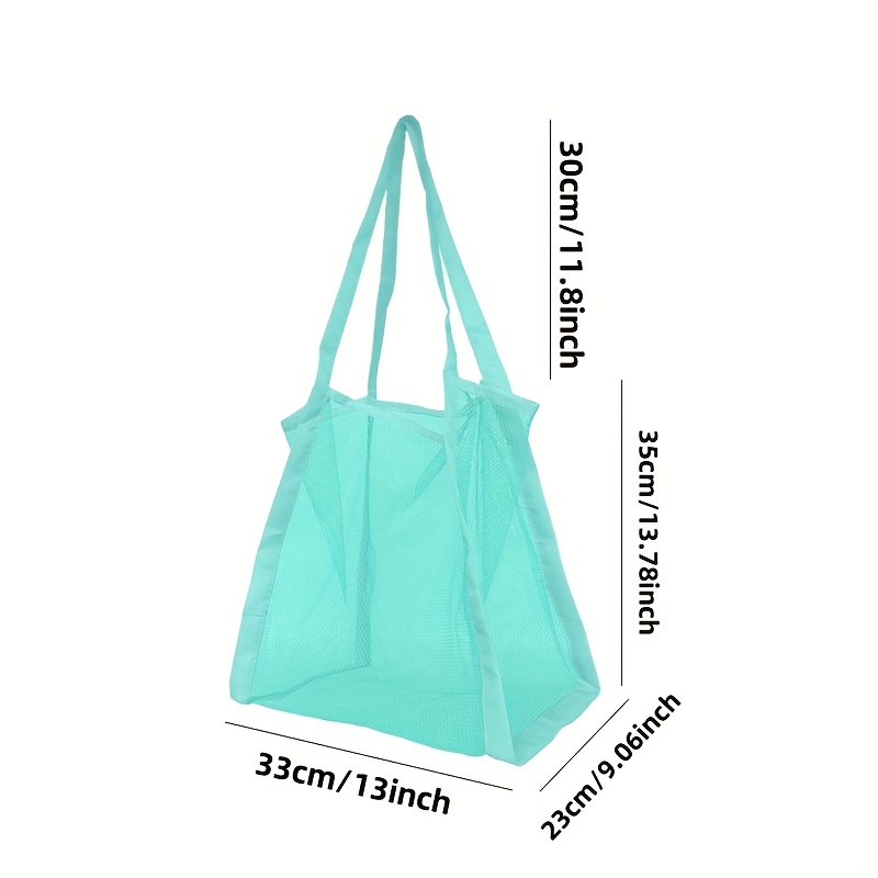 Extra Large Mesh Beach Bag and Multi Functional Tote for Grocery Shopping and Toy Storage