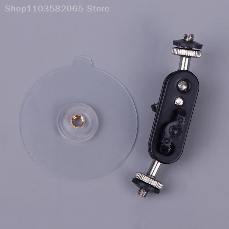 Stainless Steel Adhesive Camera Mount No Drill Bracket with 1 4 Inch Interface