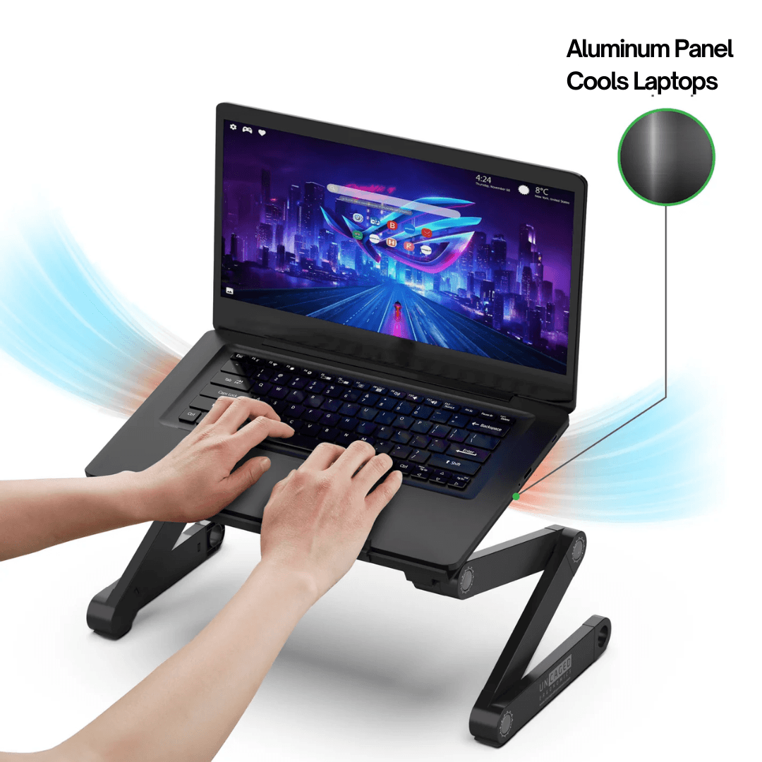 Ergonomic Adjustable Laptop Standing Desk