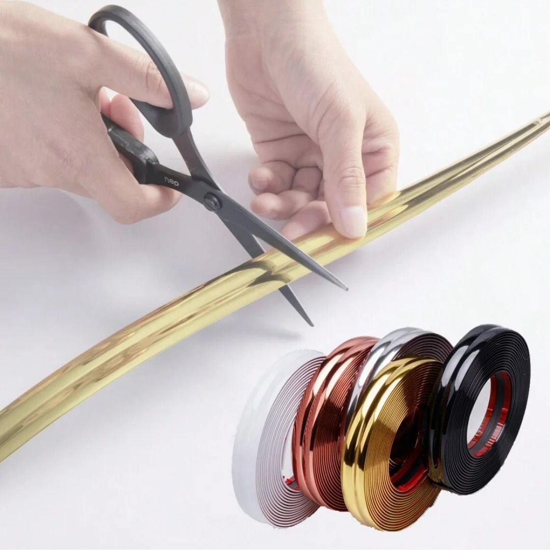 Self Adhesive Decorative Wall Trim Strip for Interior Edges