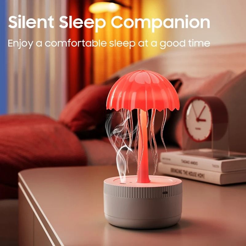 Dynamic Jellyfish Essential Oil Diffuser with Night Light