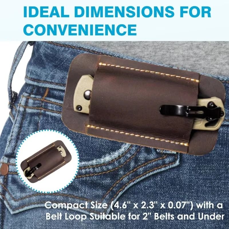 EDC Handcrafted Leather Multi-Tool Sheath