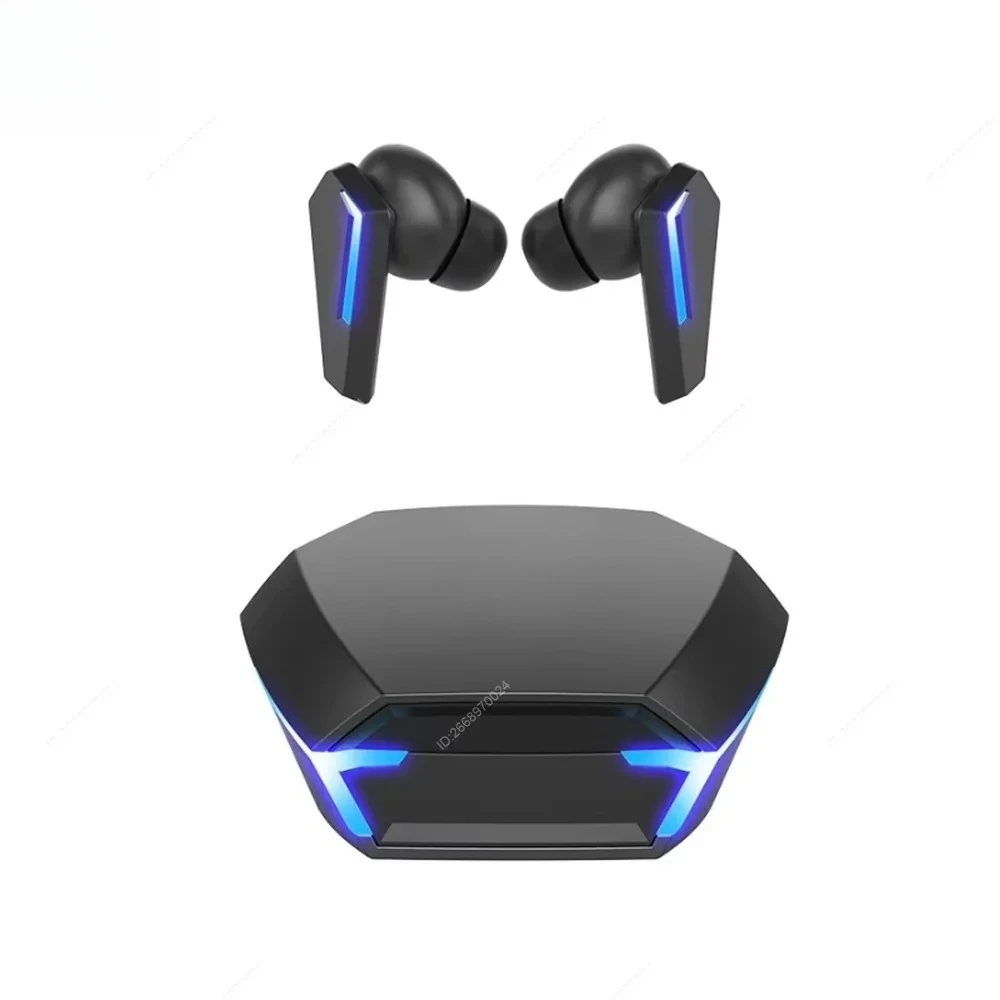 Low Latency Gaming Earbuds Bluetooth Earbuds with Mic and Waterproof Charging Case
