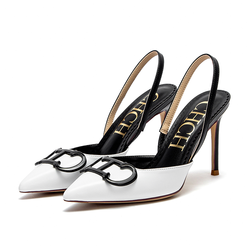 Women High Heels Sharp Tip, Sexy Closed Toe Strappy Heels, Destiny Bridal Wedding Party Dress Shoes