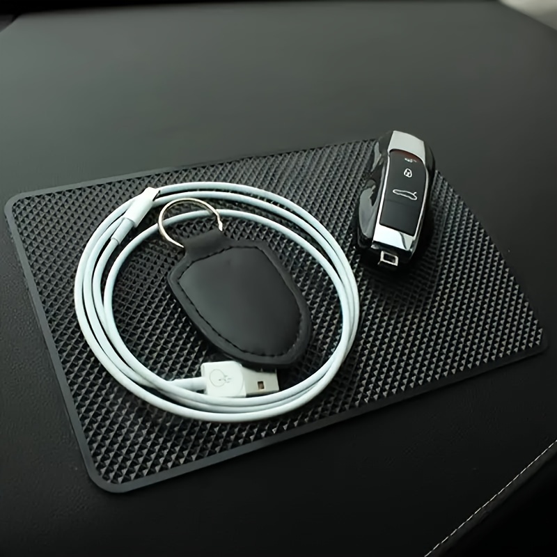 Sticky Anti Slip PVC Pads, Car Dashboard Non Slip Mat, Heat Resistant Phone Sunglasses Holder, Car Interior Styling