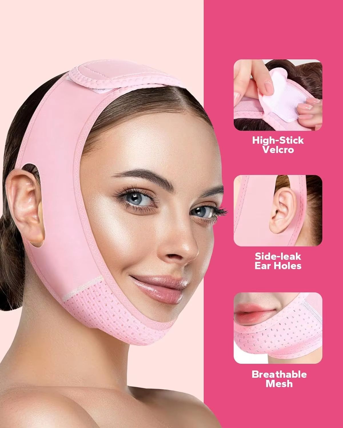 V-Line Face Strap – Double Chin Reducer & Chin Lift Mask