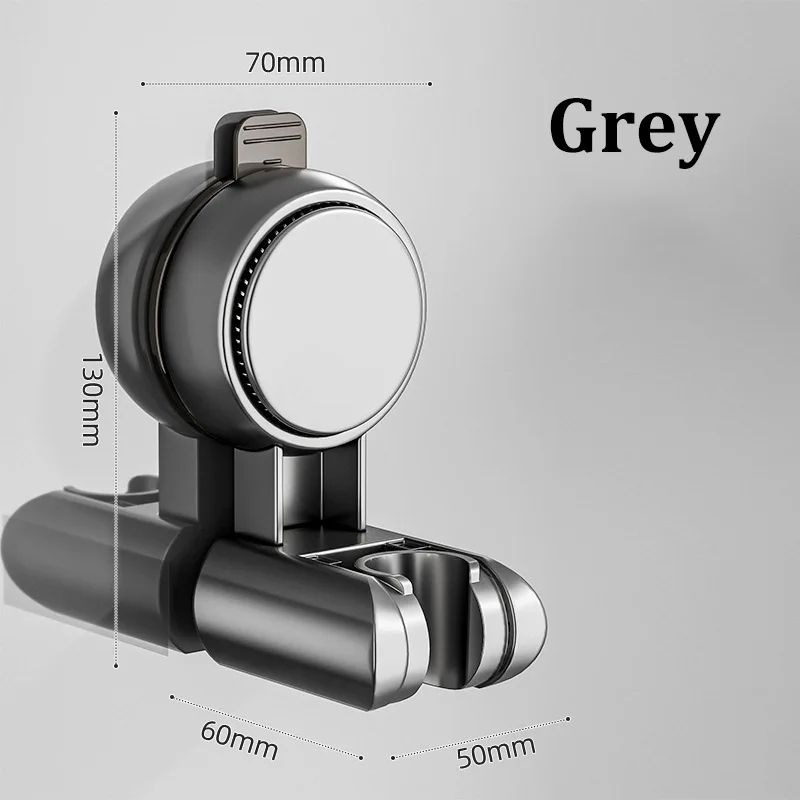 Adjustable Shower Head Holder Suction Cup Wall Mount Bracket