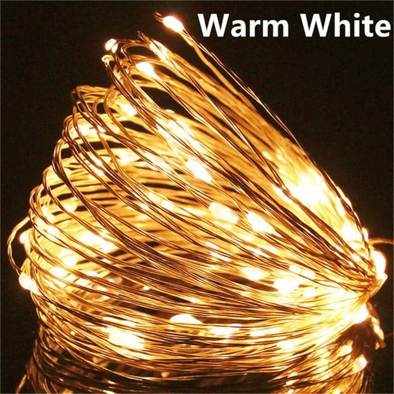 USB LED Fairy Lights Copper Wire String Light