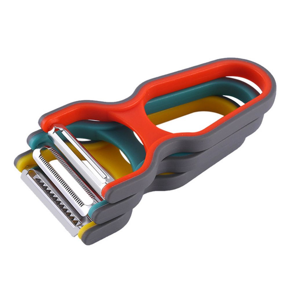 Ultimate Kitchen Helper, Multi-function Vegetable Chopper & Potato Peeler Set with Stainless Steel Blades for Effortless