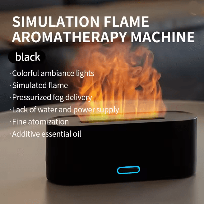FlameGlow RGB Aroma Diffuser Humidifier