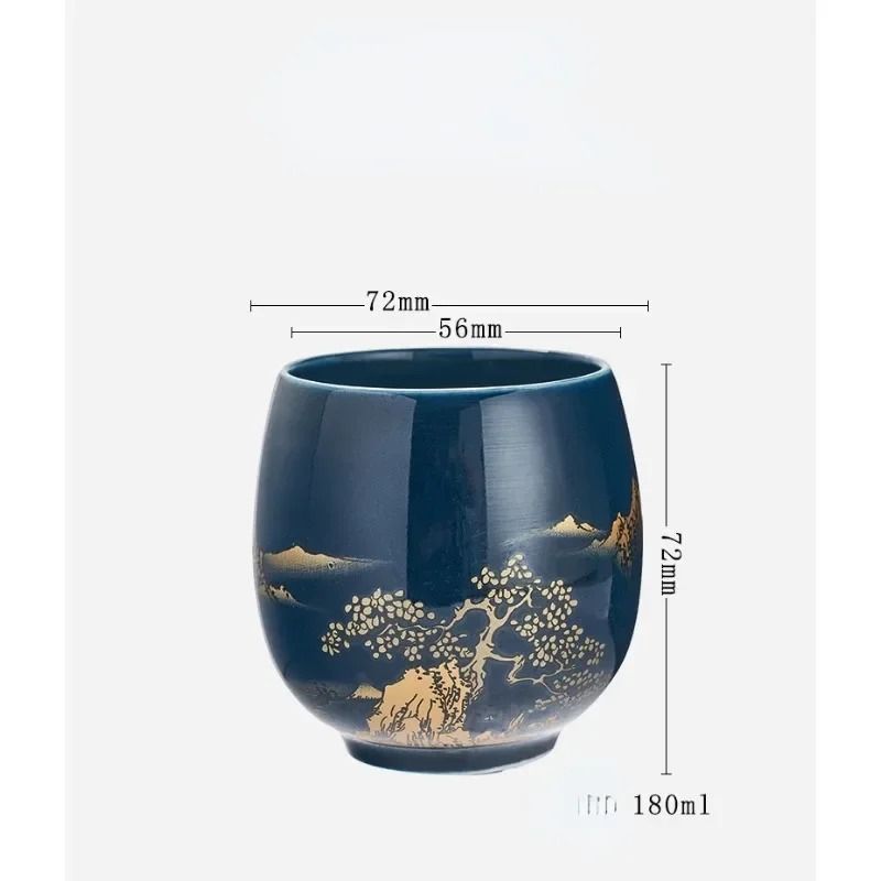 Japanese Style Ceramic Tea Cup 180ml