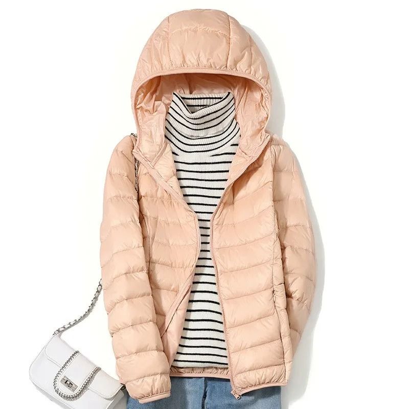 Womens Sweet Style Ultralight Packable Puffer