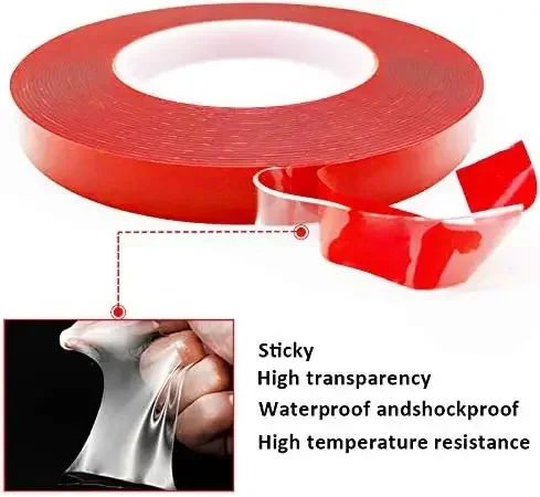 Strong Transparent Double Sided Tape Waterproof Adhesive