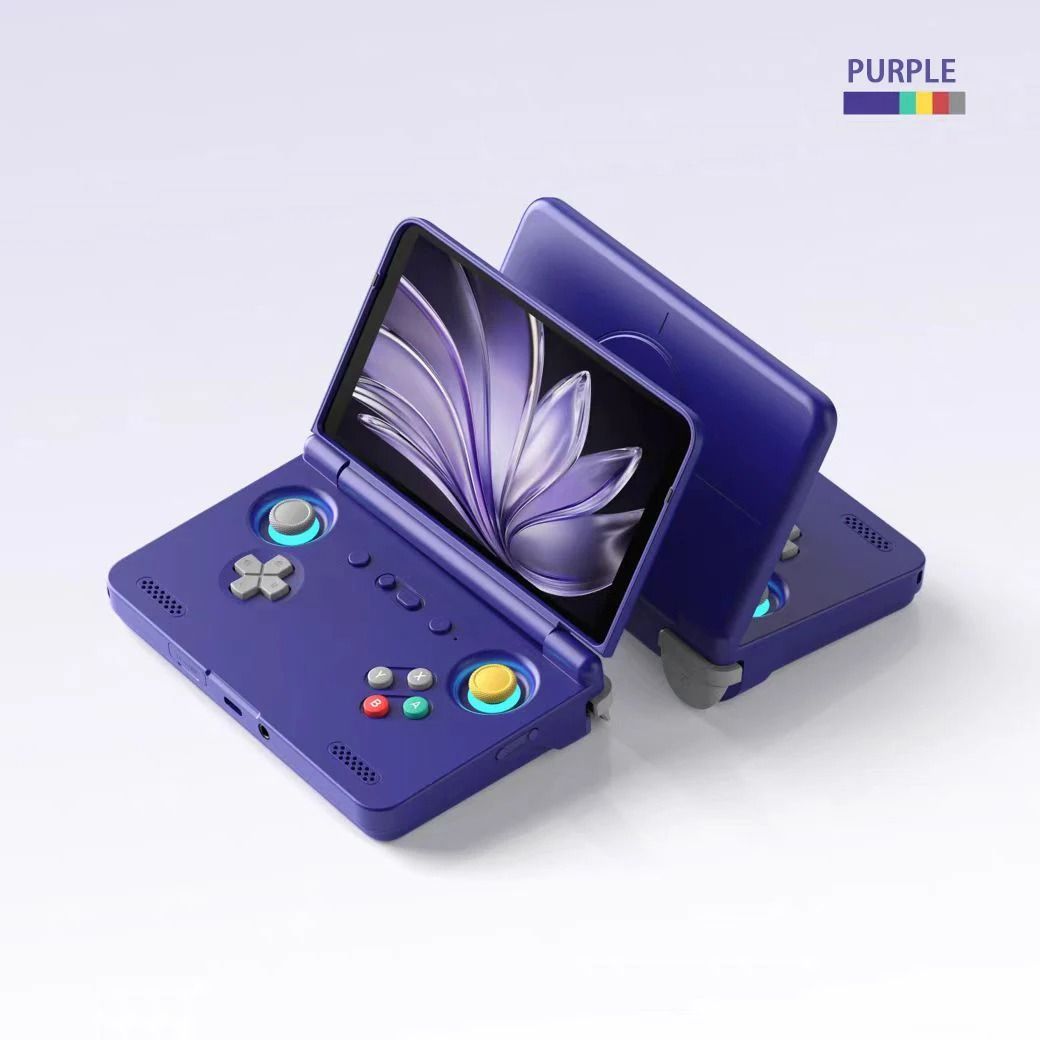 Retroid Pocket Flip 2 Retro Handheld Game Console with Android 13 and 5.5 Inch AMOLED Display