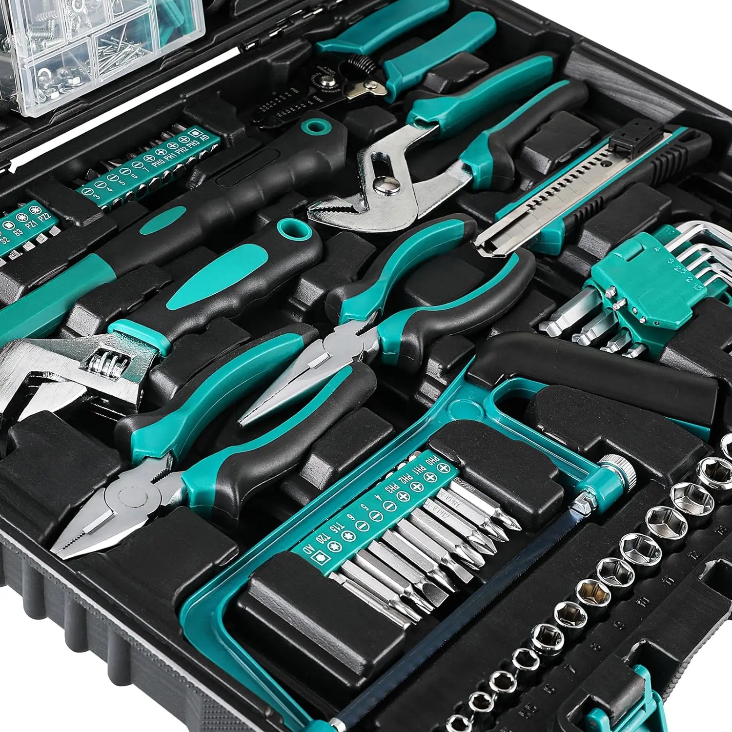 Complete General Mechanic Tool Set Household Tool Kit