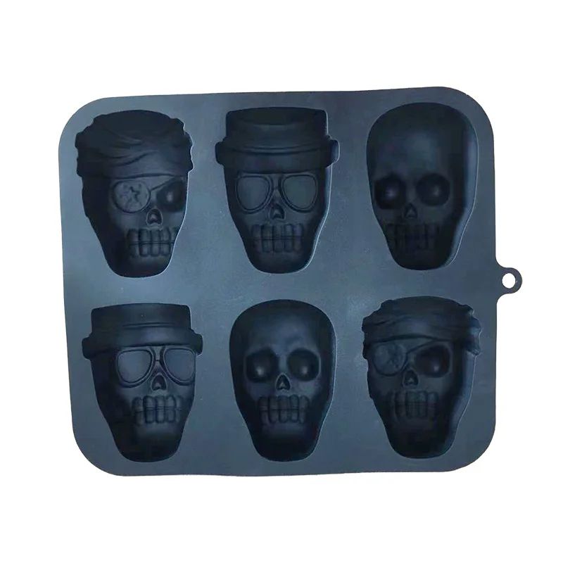 3D Skull Silicone Cake Mold