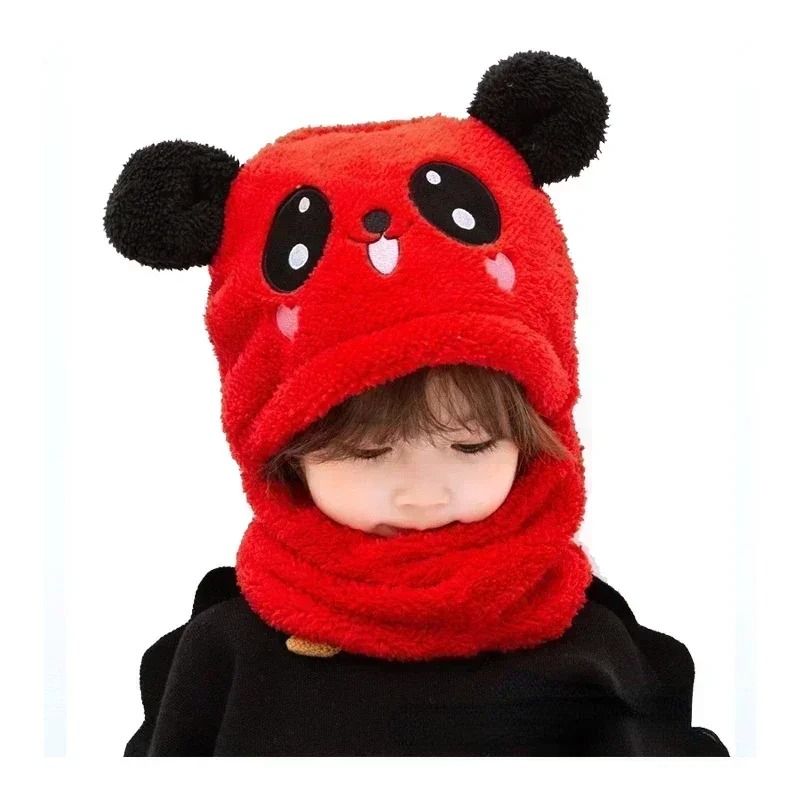 Kids 2-in-1 Fleece Lined Beanie & Scarf Set
