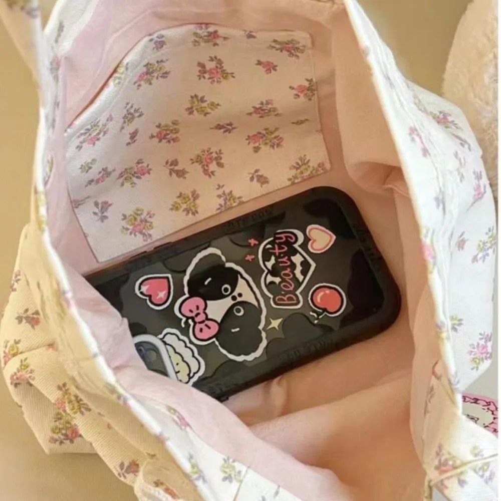 Aesthetic Lace Canvas Handbag