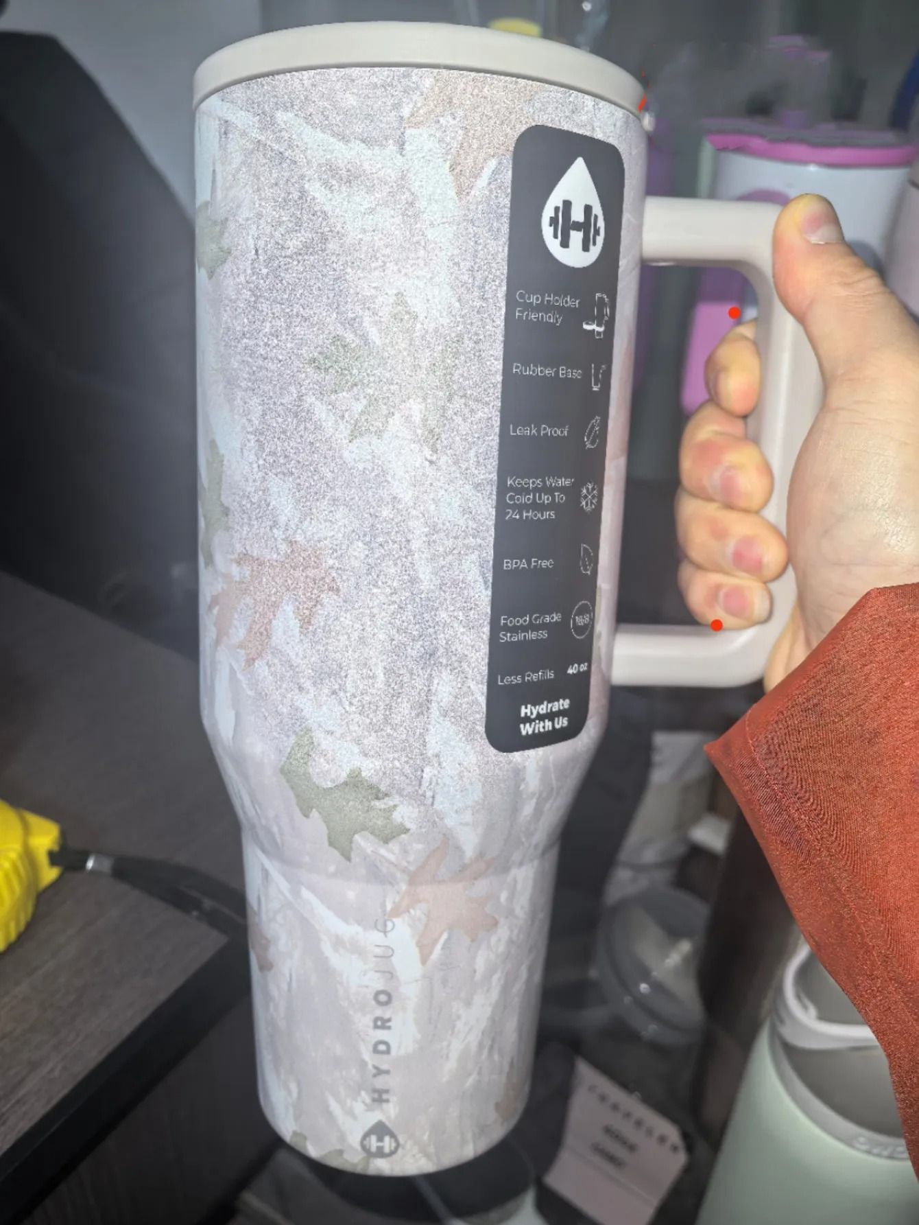 Insulated Stainless Steel Travel Tumbler with Straw Lid