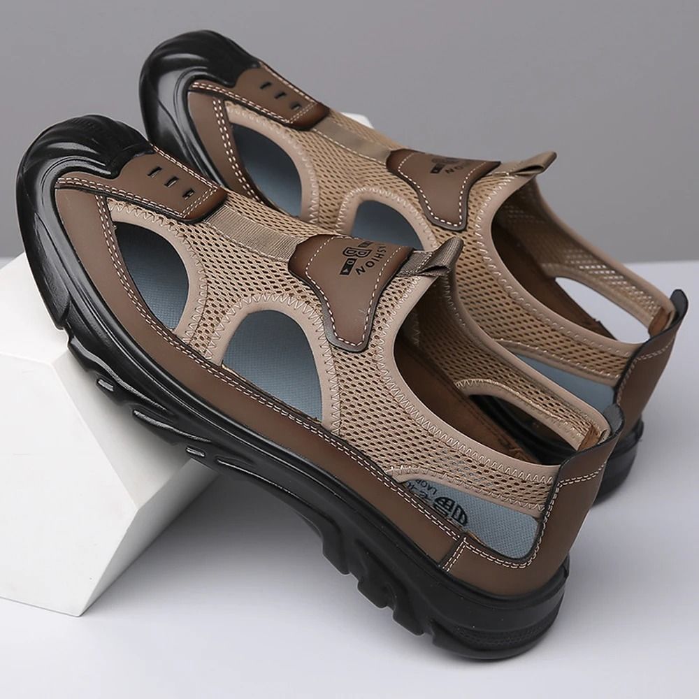 Lightweight Mesh Sandals for Men Breathable Outdoor Summer Shoes