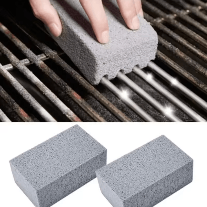 BBQ Grill Cleaning Stone Pumice Brick for Barbecue Rack and Outdoor Kitchen