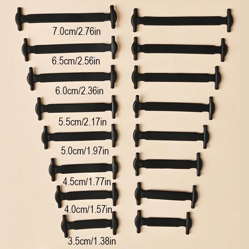 No Tie Elastic Lazy Silicone Laces Rubber Lace