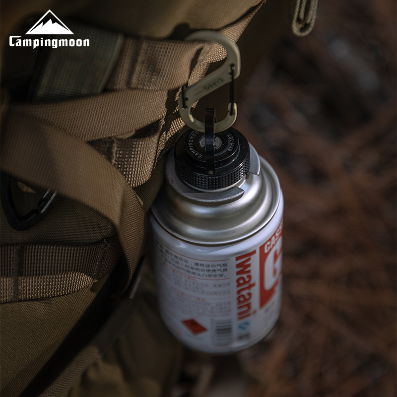 Portable Camping Gas Tank Cover with Hanging Ring Dust Protection Cap for Outdoor Fuel Canisters