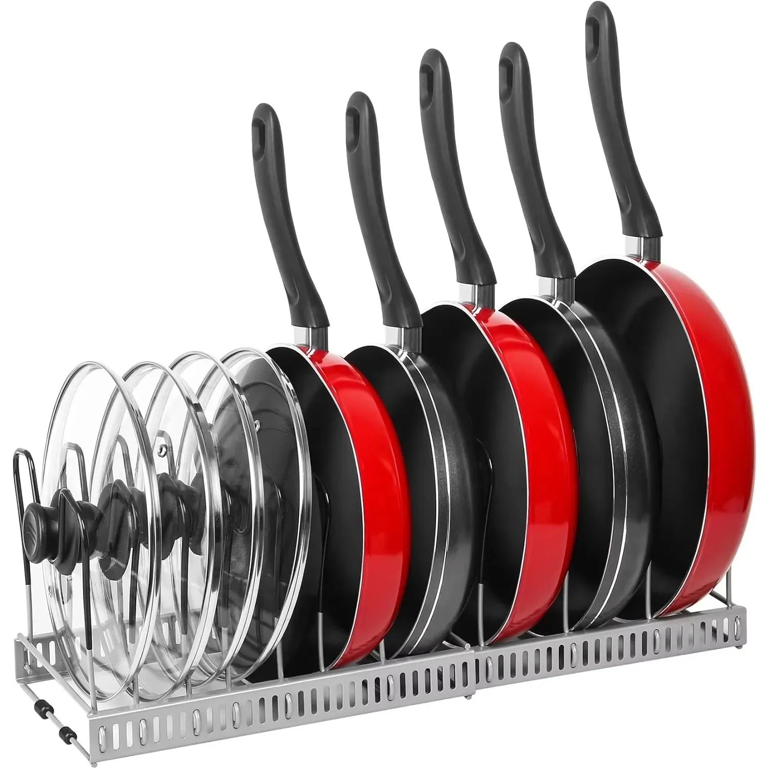 Titan Expansion Rack | Adjustable Pots & Pans Architectural Organizer | Executive Studio & Culinary Sanctuary Decor
