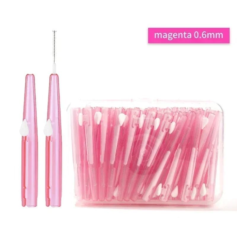 Curved Interdental Cleaning Brush Set – 20 Piece Dental Care Kit