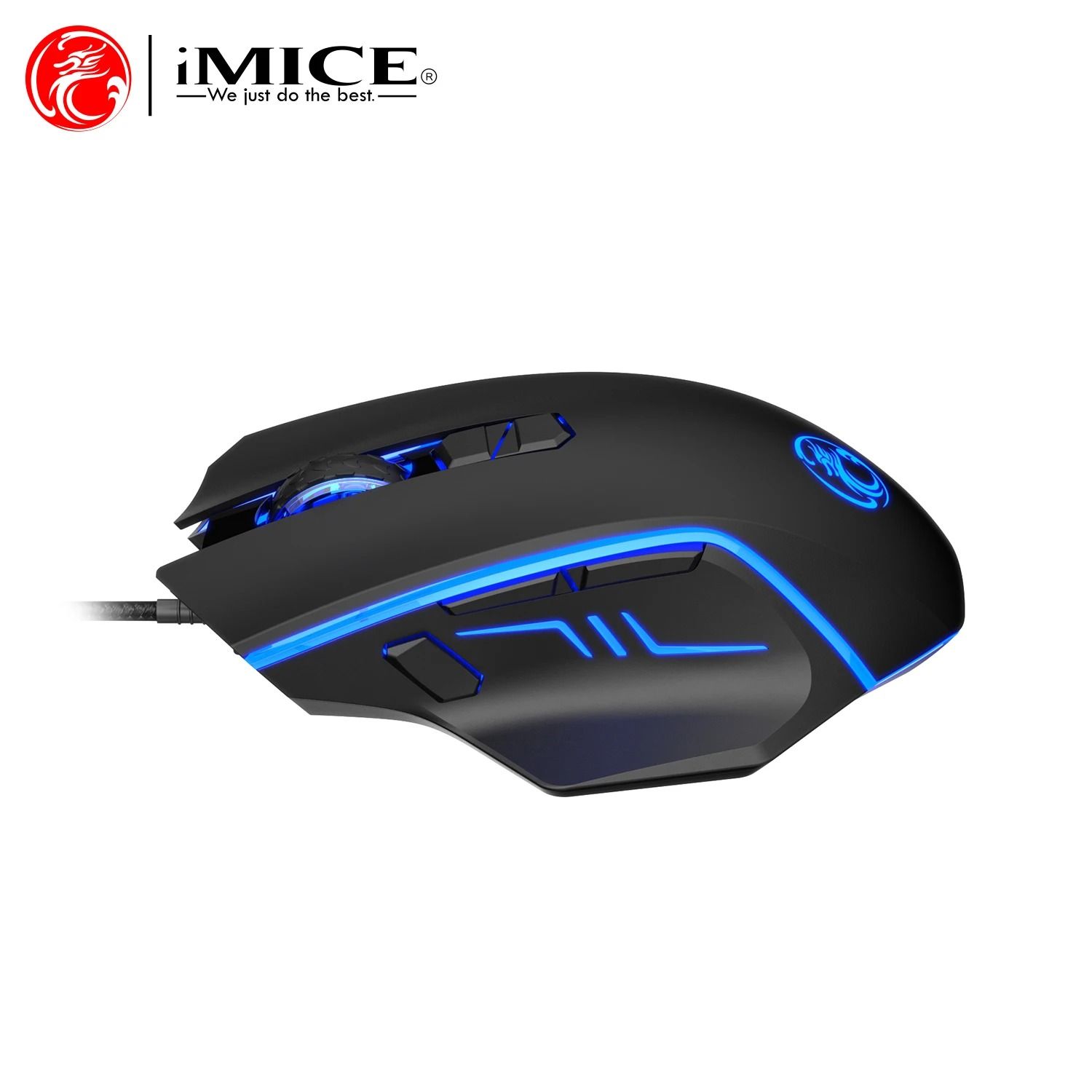 8-Button High-Precision Wired Gaming Mouse