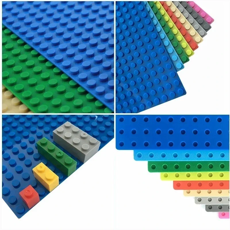 Classic Building Blocks Baseplates for Kids – High-Quality Plastic Bricks Plate for DIY Toys, Perfect Gift for