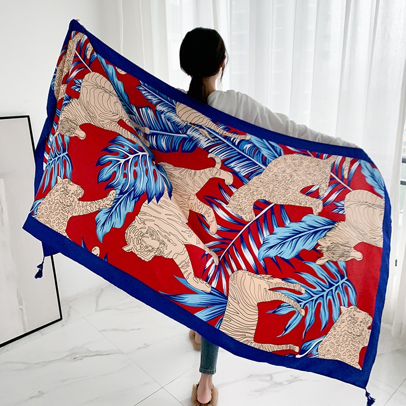 Summer Beach Dress, Cotton Linen Bikini Cover-ups Sarong Wrap Scarf, Women Brazilian Swimsuit Bathing Cover Up