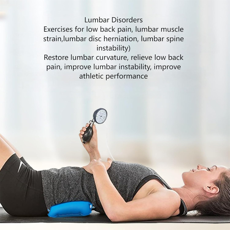 Biofeedback Device for Core Muscle Activation, Recovery Training Air Gauge, Theratools Stabilizer