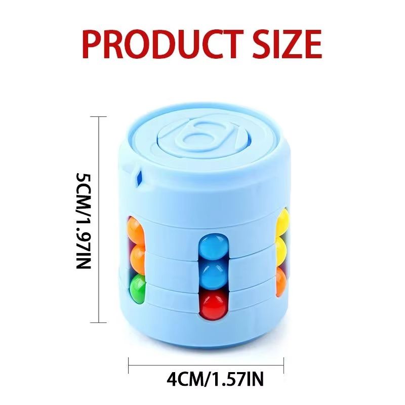 Magic Color Beans Fidget Spinner Stress Relief Toy For Kids And Adults