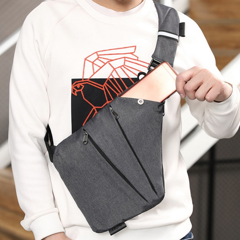 Unisex Crossbody Stretch Bag | Lightweight, Water-Resistant, Versatile Gift for Him & Her
